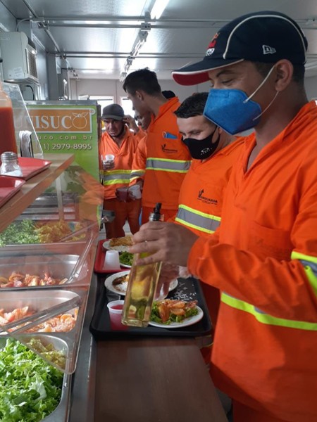 refeicao obras